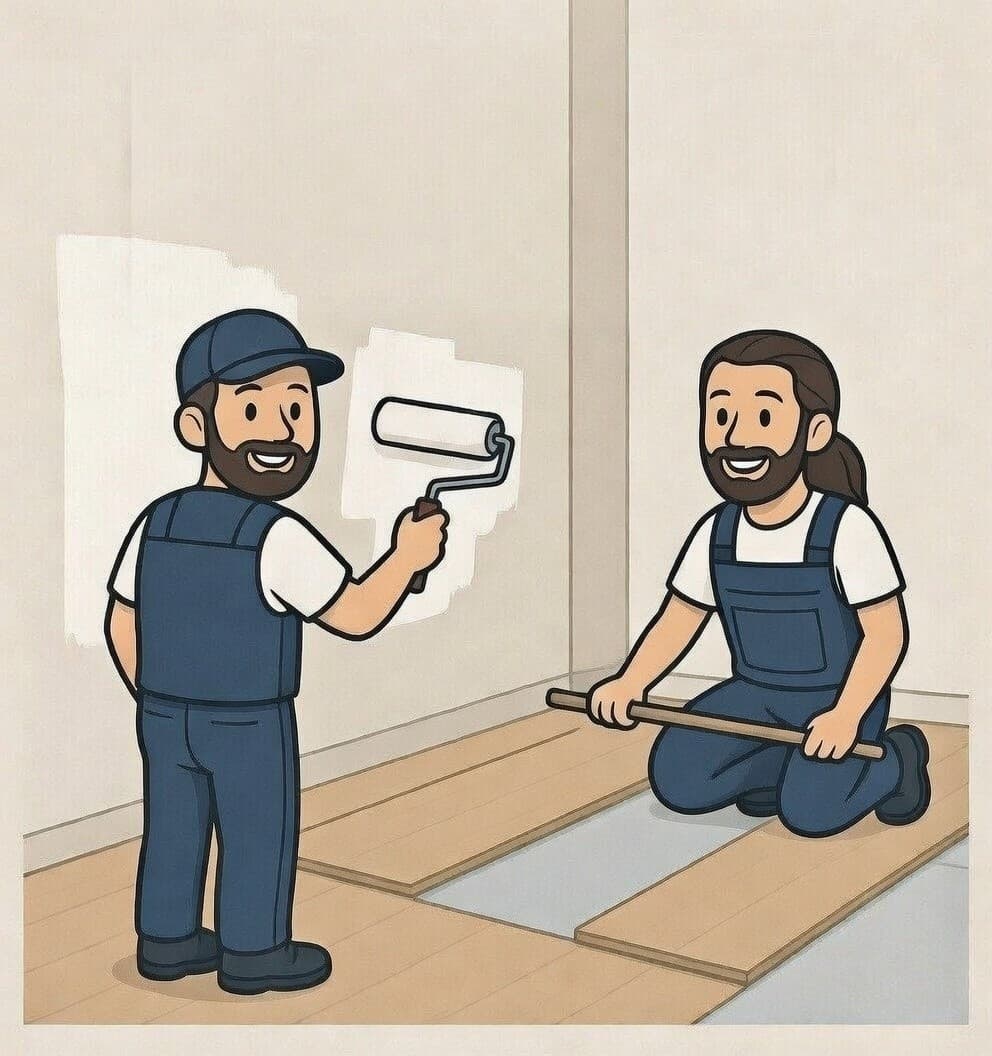 Renovierungsarbeiten